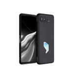 Microcase Asus ROG Phone 5 Ultimate ile Uyumlu Matte Serisi Silikon TPU Kılıf - Siyah