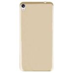 Microcase Asus Zenfone Live ZB501KL Premium Mat Silikon Tempered Cam + Altın Kılıf
