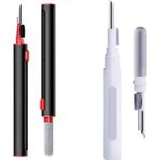 Microcase Bluetooth Kablosuz Kulaklık Temizleme APARATI--AL3729 - Siyah - Kırmızı