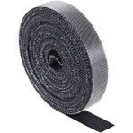 Microcase Cırt Cırt Kablo Ve Malzeme Düzenleyici Kesilebilir Model 20mm X 1 Metre Cırt Bant - SİYAH AL5268 Siyah