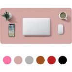 Microcase Deri Mouse Pad Laptop Bilgisayar Geniş Masa Matı 80X40 AL3023 - Pudra
