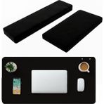 Microcase Deri Mousepad + Klavye Bilek Destek + Mouse Bilek Destek 3in1 Set AL5379 - Bilek Desteği - Siyah