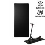Microcase Elektrikli Scooterlar için Ev içi Park Toz Çamur Zemin Koruyucu Deri Mat 50x140 AL5508