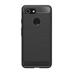 Microcase Google Pixel Brushed Carbon Fiber Silikon TPU Kılıf