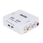 Microcase HDMI to RCA TOS AV Çevirici Dönüştürücü 1080P Mini HDMI2AV Video Conventer - AL2665