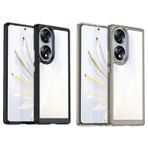 Microcase Honor 70 Shield Serisi Darbeye Dayanıklı Yarı Esnek Plastik TPU Kılıf - AL8100 (Siyah)