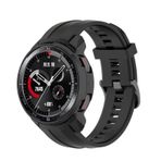 Microcase Honor Watch GS Pro Önü Açık Tasarım Sert Rubber Kılıf - Siyah