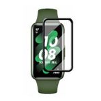 Microcase Huawei Band 7 Tam Kaplayan Kavisli Ekran Koruyucu 3D Pet Film - Siyah