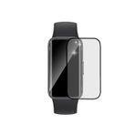 Microcase Huawei Band 8 Tam Kaplayan Kavisli Ekran Koruyucu 3D Pet Film - Siyah AL3385