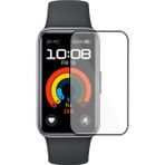 Microcase Huawei Band 9 Tam Kaplayan Kavisli Ekran Koruyucu 3D Pet Film - Siyah AL3385