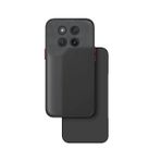 Microcase Huawei Honor Magic 7 Lite/Honor X60 Pro 5G/Honor X9C 5G London Serisi Darbeye Dayanıklı Kılıf - Siyah AL3415