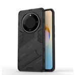 Microcase Huawei Honor X9B 5G / Huaweı Honor Magic 6 LITE Matrix Serisi Armor Standlı Perfect Koruma Kılıf - Siyah Al3416