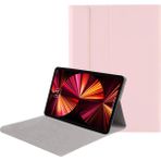 Microcase Huawei Matepad Se 10.4 (2022) ile Uyumlu Sleeve Serisi Mıknatıs Kapak Standlı Kılıf - AL3319 - Açık Pembe