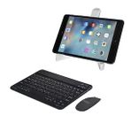 Microcase Huawei Mediapad T5 10.1 İnch Bluetooth Klavye Ve Mouse (tr Sticker) +tablet Standı Al2765