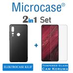 Microcase Huawei Nova 4 Elektrocase Serisi Tpu Siyah Silikon Kılıf