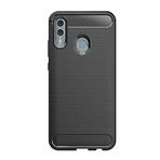 Microcase Huawei P Smart Brushed Carbon Fiber Silikon TPU Kılıf