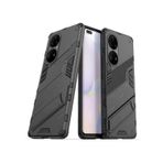 Microcase Huawei P50 Pro Matrix Serisi Armor Standlı Perfect Koruma Kılıf -siyah