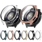 Microcase Huawei Watch 4 Ekran Korumalı Sert Rubber Kılıf - AL3173 (Pembe)