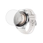 Microcase Huawei Watch 5 42MM için Tam Kaplayan Kavisli Ekran Koruyucu 3D Pet Film - Siyah AL3385