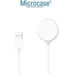 Microcase Huawei Watch D2 İçin Usb Manyetik Şarj Cihazı Beyaz - Al3433