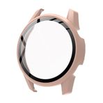 Microcase Huawei Watch GT 3 46 mm Ekran Korumalı Sert Slim Rubber Kılıf - Pembe