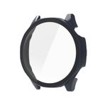 Microcase Huawei Watch GT 5 46mm için Ekran Korumalı Sert Rubber Kılıf - AL3173 (Lacivert)