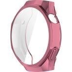 Microcase Huawei Watch Gt 5 Pro 46MM Için Önü Kapalı Silikon Kılıf - AL3173 - Parlak Pembe