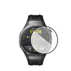 Microcase Huawei Watch GT 5 Pro 46mm İiçin Tam Kaplayan Kavisli Ekran Koruyucu 3D Pet Film - Siyah AL3385