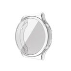 Microcase Huawei Watch GT2 Pro 46 mm Önü Kapalı Tasarım Silikon Kılıf - Şeffaf
