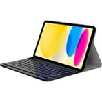 Microcase iPad 10.nesil 10.9 Inch 2022 Tablet Bluetooth Klavyeli Standlı Kılıf - Bkk4 - Siyah
