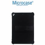 Microcase iPad Air 2 Standlı Silikon Kılıf - Siyah