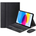 Microcase iPad Air (5.Nesil) 10.9 inch Bluetooth Touchpad Klavye+Mouse+Kılıf -BKK7