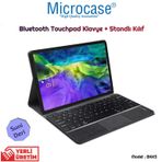 Microcase İpad Pro 11 2020 Bluetooth Touchpad Klavye + Standlı Kılıf - Bkk5