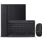 Microcase iPad Pro 11 M2 2022 Bluetooth Klavye ve Mouse + Standlı Kılıf - Bkk6 - Siyah
