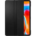 Microcase iPad Pro 12.9 2018 Delüx Leather Seri Arkası Şeffaf Standlı Kılıf - Siyah
