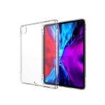 Microcase iPad Pro 12.9 2021 5.Nesil Kalem Koymalı Silikon Kılıf - Şeffaf