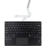 Microcase iPad Pro 12.9 Bluetooth Touchpad Klavye 28 cm (Tr Sticker) + Mouse + Stand - AL2757 - Siyah