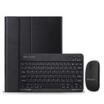 Microcase iPad Pro 12.9'' M2 2022 Bluetooth Klavye ve Mouse + Standlı Kılıf - BKK6
