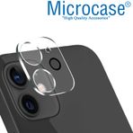 Microcase İphone 12 Mini 3d Kamera Camı Lens Koruyucu Glass Şeffaf Night Beat Version