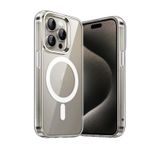 Microcase Iphone 15 Pro Max ile Uyumlu Magsafe Manyetik Darbeye Dayanıklı Yarı Esnek Plastik TPU Kılıf - AL8113