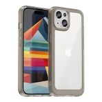 Microcase Iphone 15 Shield Serisi Darbeye Dayanıklı Yarı Esnek Plastik TPU Kılıf - AL8100 (Siyah)