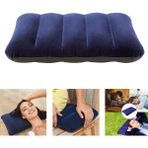 Microcase Kompakt ve Rahat Floklu Kumaş Şişme Kamp Çadır Seyahat Outdoor Yastık 43X28CM AL4523
