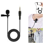 Microcase Lavalier Serisi 3.5 mm Profesyonel Youtuber Yaka Mikrofonu 1.5 Metre - AL2524