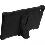 Microcase Lenovo Tab 4 8.0 İnch Standlı Yumuşak Silikon+Ekran Filmi Kılıf