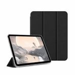 Microcase Lenovo Tab K11 TB330FU 11 inch Tablet ile Uyumlu 3 Kademeli Sleeve Serisi Standlı Kılıf - AL5577 (Siyah)