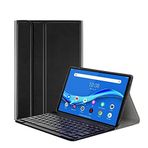 Microcase Lenovo Tab M10 FHD Plus 10.3'' TB-X606 X606F Bluetooth Klavyeli Standlı Kılıf - BKK1