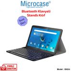 Microcase Lenovo Tab M10 Fhd Rel Tb-x605fc Tb-x605lc Bluetooth Klavyeli Standlı Kılıf - Bkk4