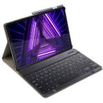 Microcase Lenovo Tab M10 TB-X306F 10.1 Tablet Bluetooth Klavyeli Standlı Kılıf - Bkk1 - Siyah