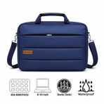 Microcase Macbook Air 13'' M3 2024 ile Uyumlu Notebook Macbook Evrak Çantası Lacivert AL5496
