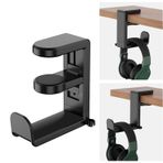Microcase Masaya Monte Ayarlanabilir 360 Derece Döner Kablo Tutuculu Oyuncu Kulaklık Eşya Vb. Tutucu Stand - Al5425